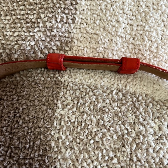 Carlisle Red Suede Belt - Picture 5 of 5